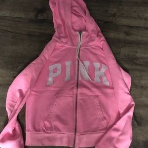 Pink VS hoodie